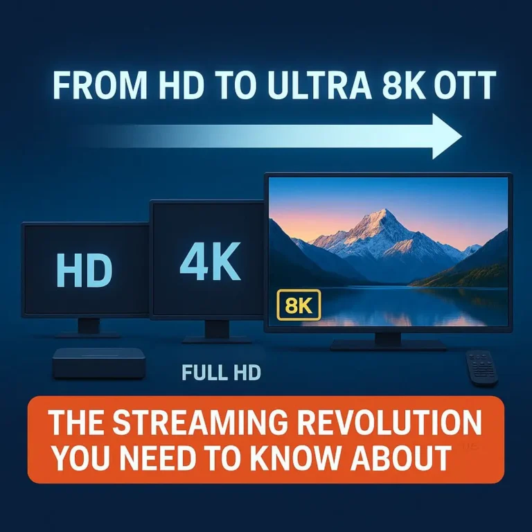 from hd to ultra 8k ott