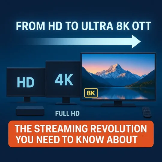 from hd to ultra 8k ott